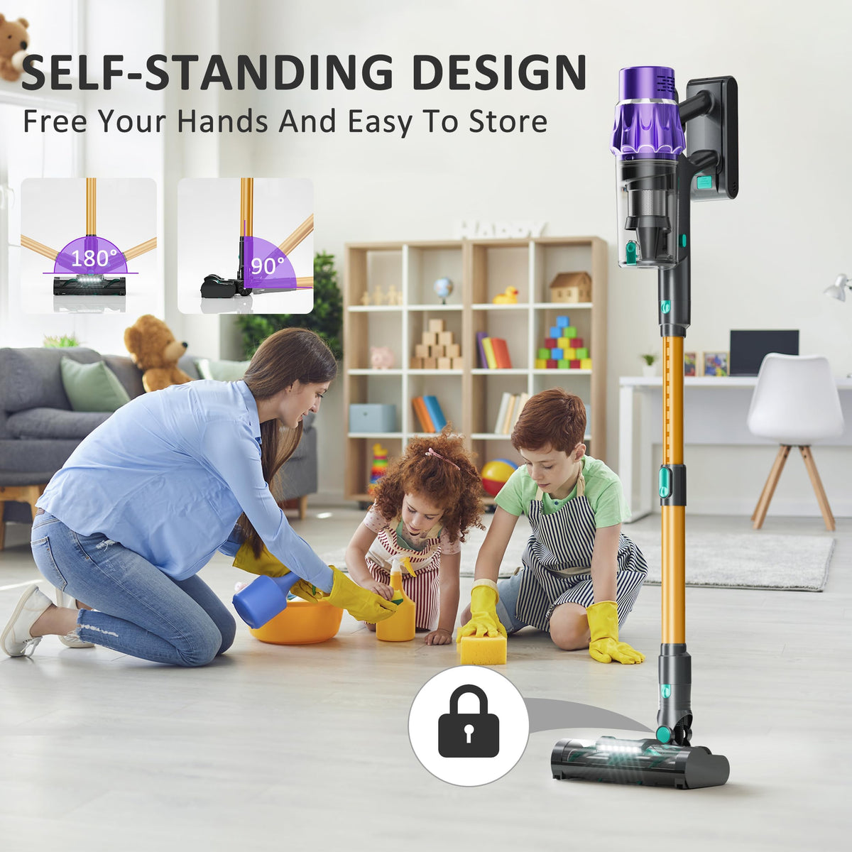 Cordless Stick Vacuum Cleaner A400