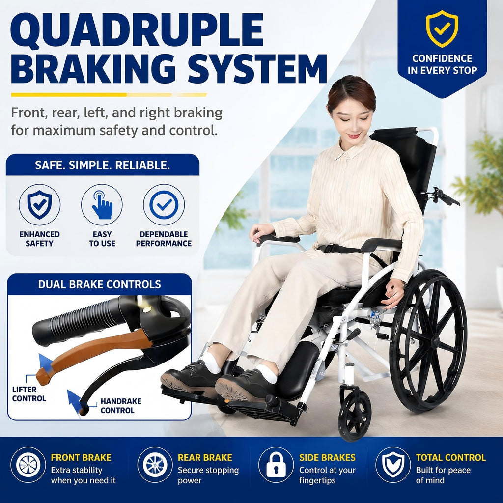 Folding Compact Wheelchair O93122