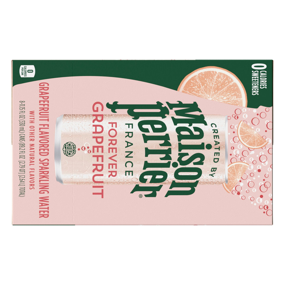 Grapefruit Flavored Sparkling Water, 11.15 Fl Oz Cans, 8 Count K502