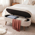 43.5” Upholstered Storage Ottoman Bench L833