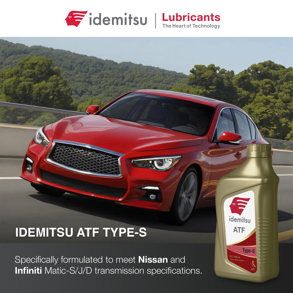 ATF Type S Transmission Fluid 1 Qt 6 Pack I967