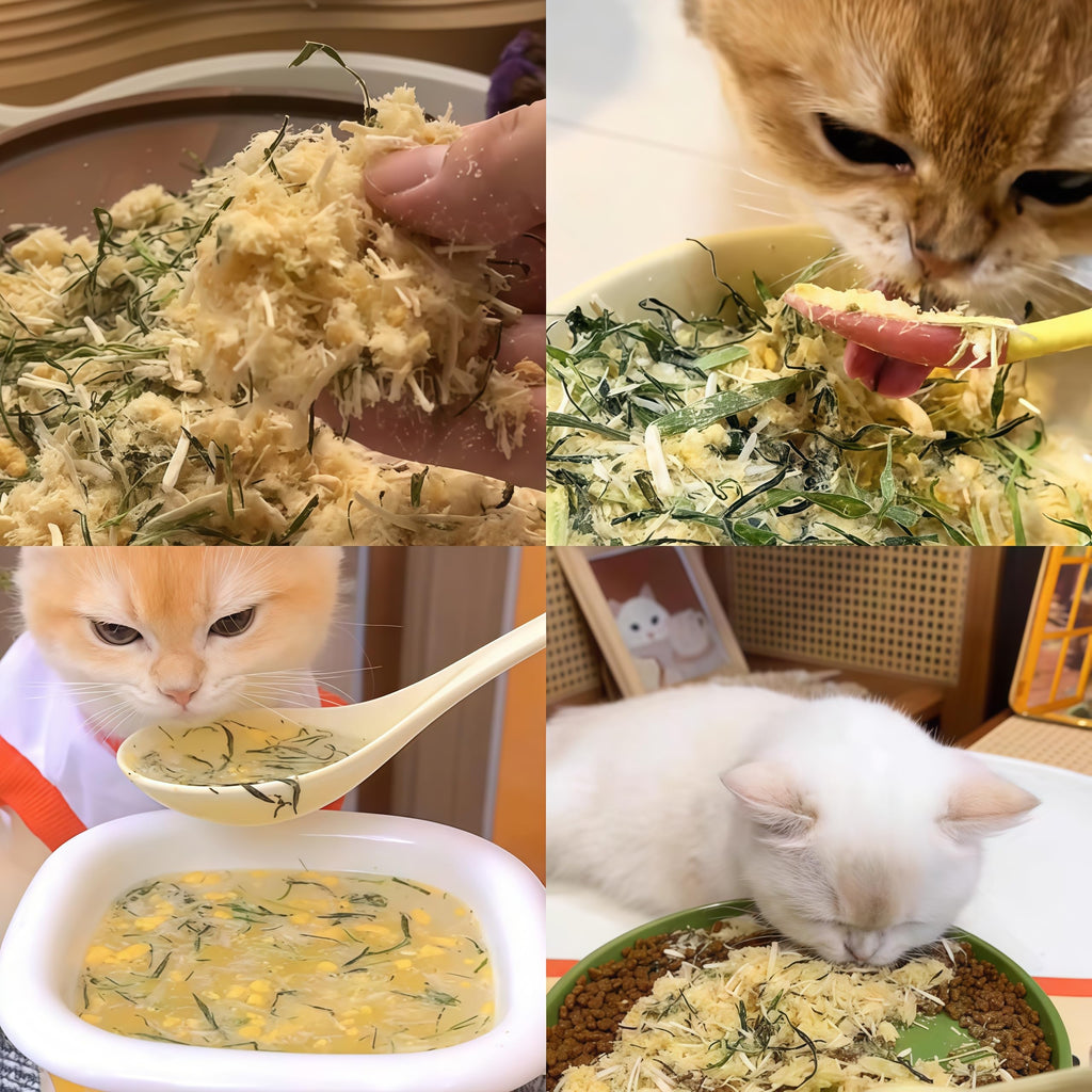 Freeze Drying Cat Grass Treats with Chicken & Egg Yolk 2.3 oz A406839