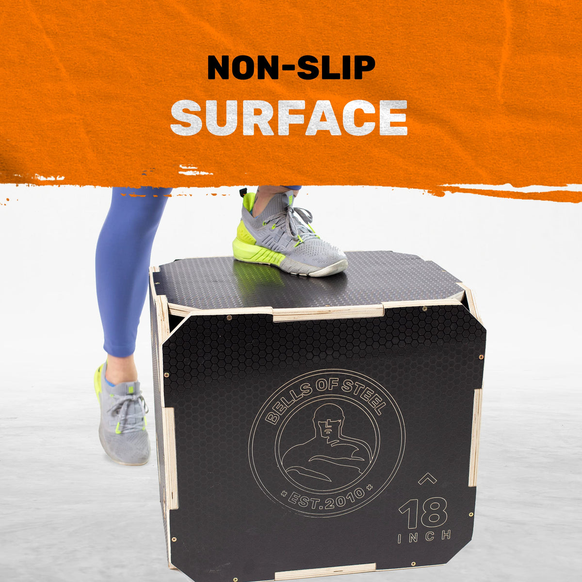 3-in-1 Anti-Slip Wooden Plyo Box U14720