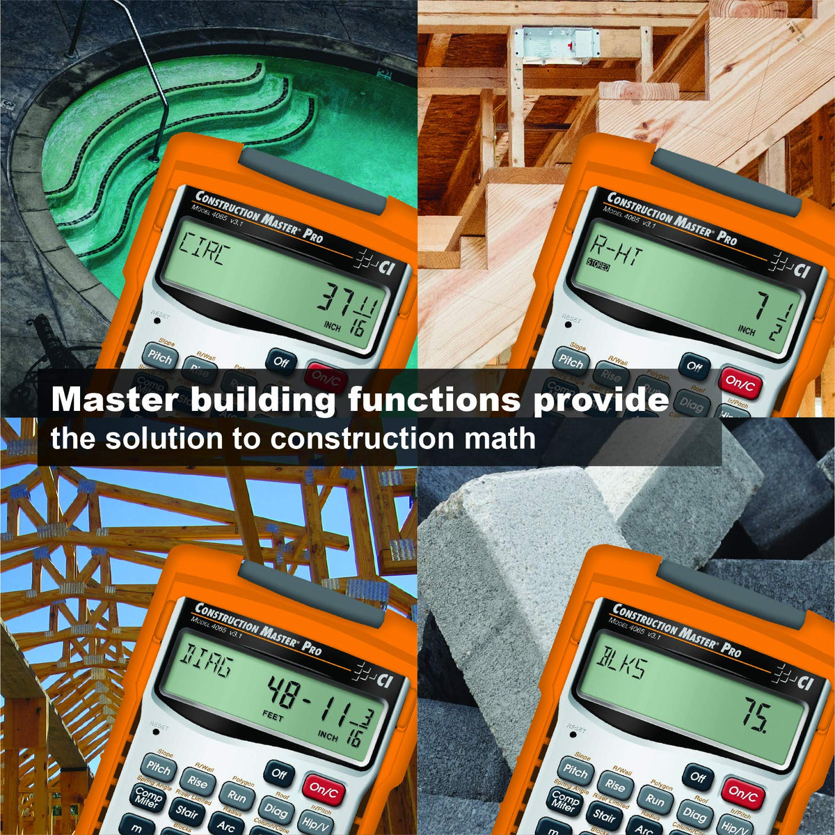 Construction Calculator and Digital Plan Measure J477